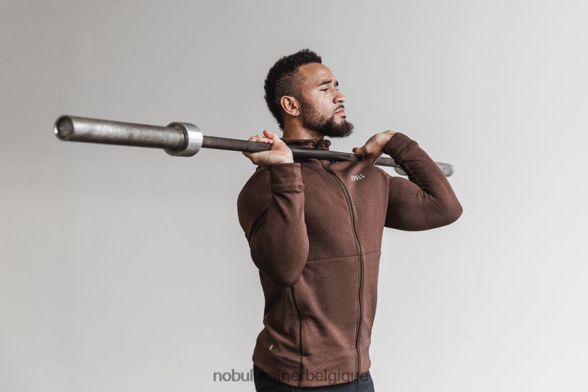 NOBULL sweat à capuche zippé performance pour hommes88R8PT918