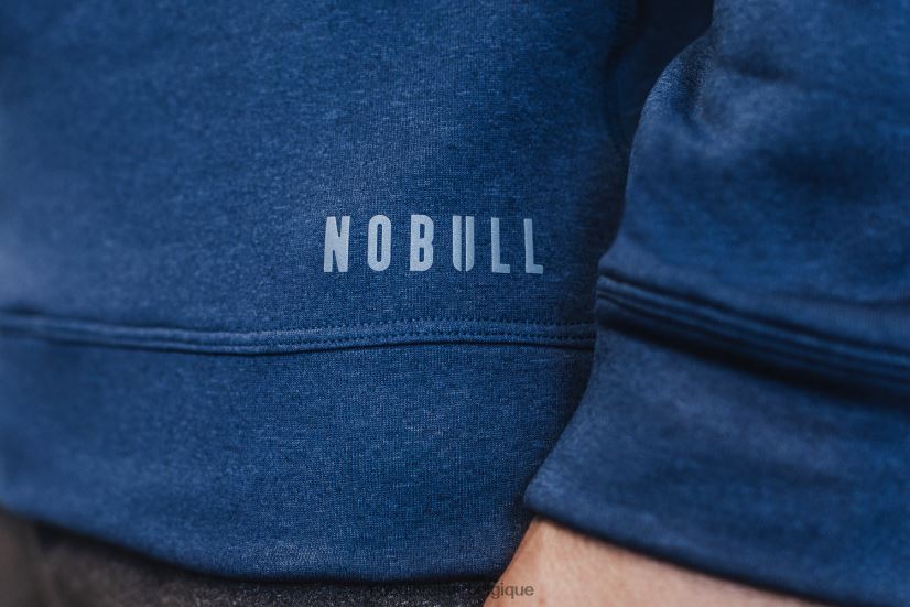 NOBULL sweat-shirt performance pour hommes en acier88R8PT1059