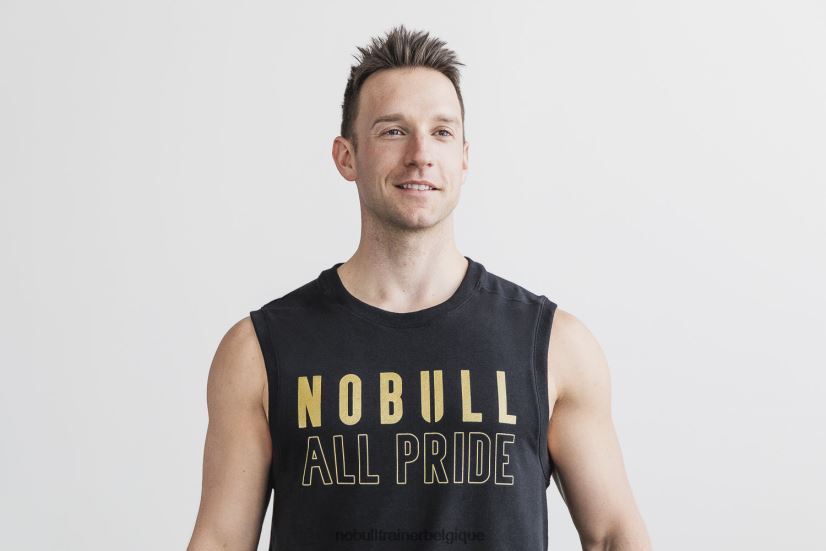 NOBULL sweat-shirt ras du cou sans manches (pride) noir88R8PT1166