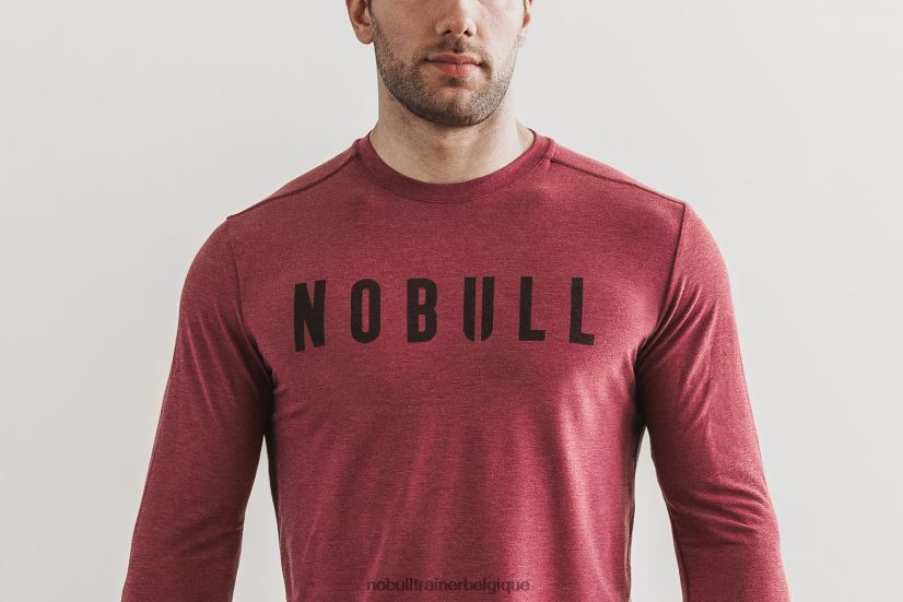 NOBULL t-shirt à manches longues pour hommes88R8PT840