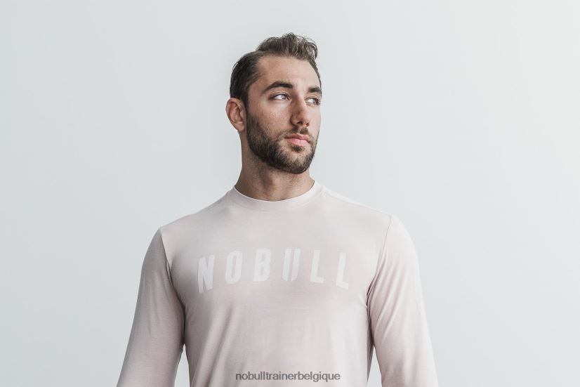 NOBULL t-shirt à manches longues pour hommes poussiéreux88R8PT833