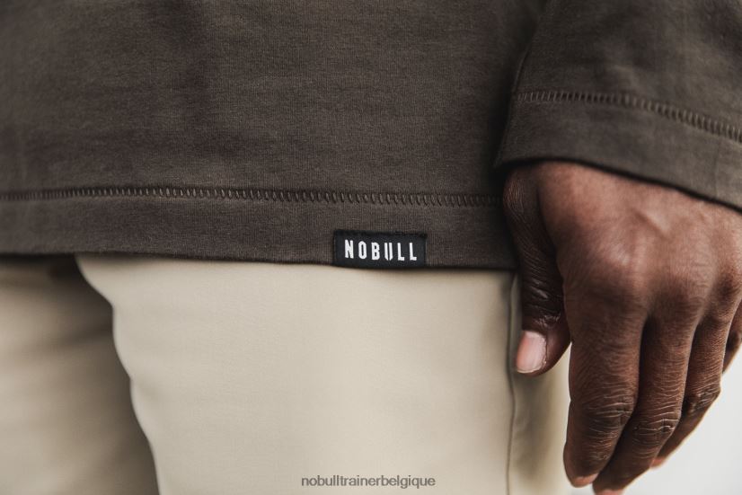 NOBULL t-shirt à poche épais à manches longues pour hommes88R8PT1092