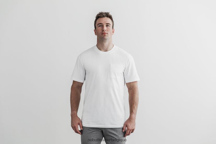 NOBULL t-shirt à poche épais pour hommes88R8PT1099