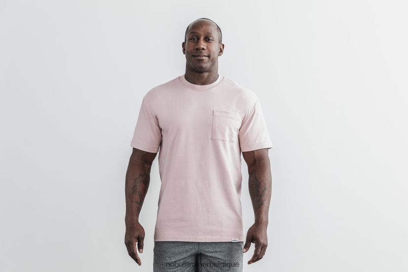 NOBULL t-shirt à poche épais pour hommes poussiéreux88R8PT1101