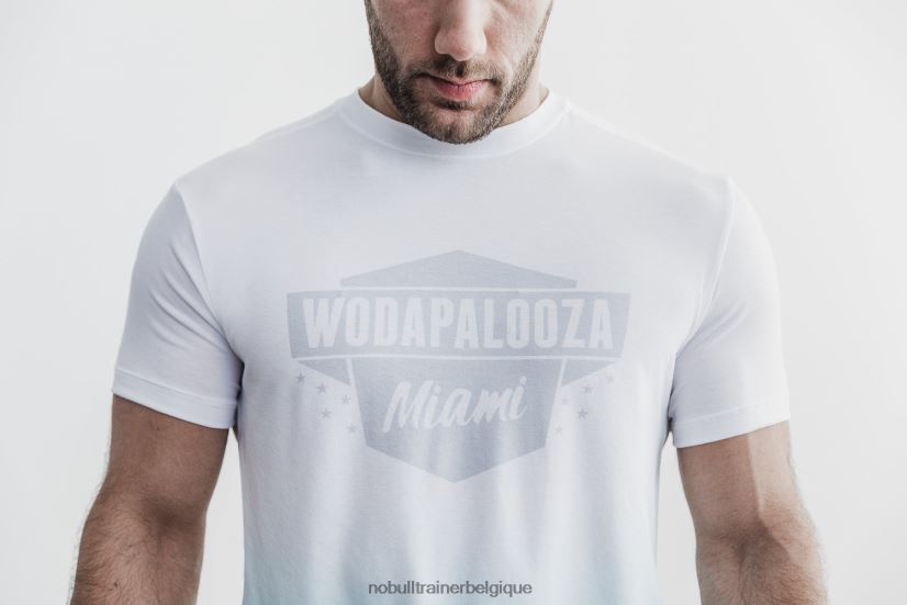 NOBULL t-shirt wodapalooza pour hommes (dip-dye) bleu88R8PT991