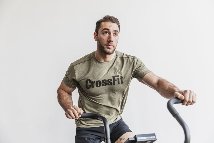 NOBULL tee-shirt crossfit armée pour hommes88R8PT1149