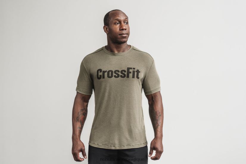 NOBULL tee-shirt crossfit armée pour hommes88R8PT1149