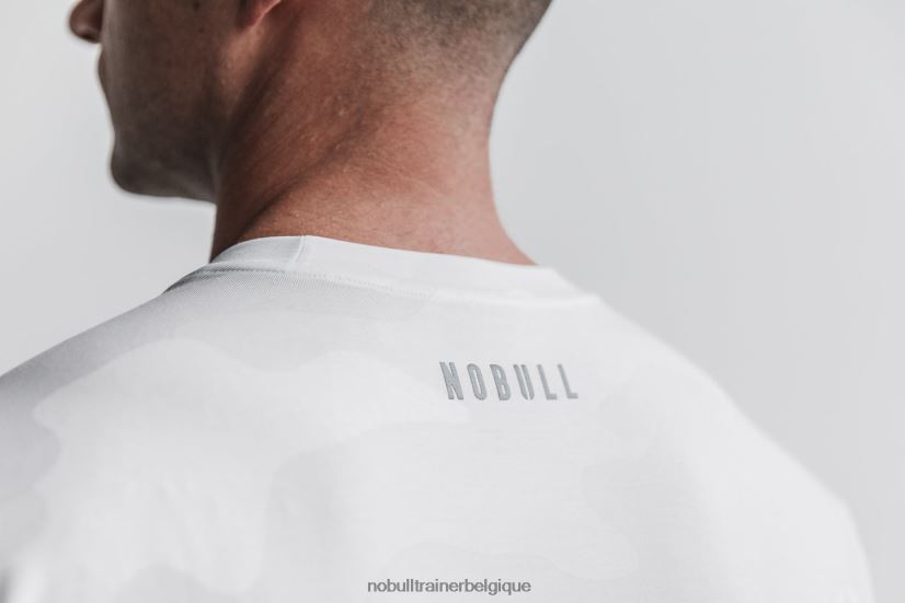 NOBULL tee-shirt crossfit manches longues homme (camo) blanc88R8PT1145