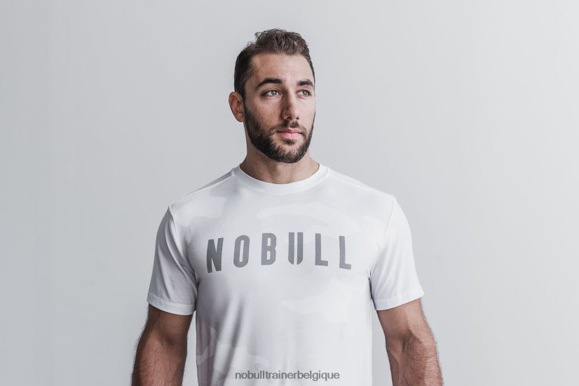 NOBULL tee-shirt homme (camo) blanc88R8PT1045