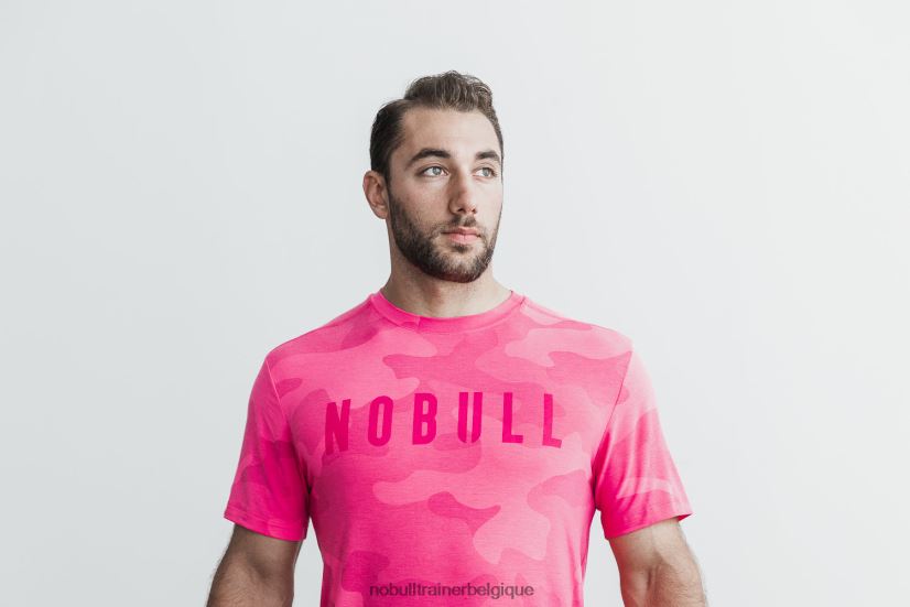 NOBULL tee-shirt homme (camouflage fluo) jaune88R8PT1080