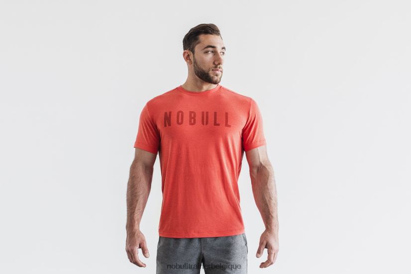 NOBULL tee-shirt homme (couleurs vives) rouge88R8PT794