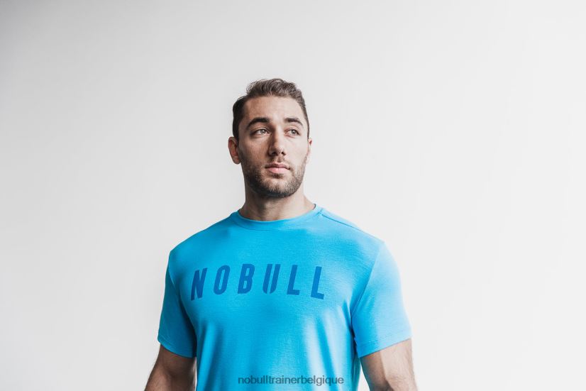 NOBULL tee-shirt homme (néon) bleu88R8PT1064