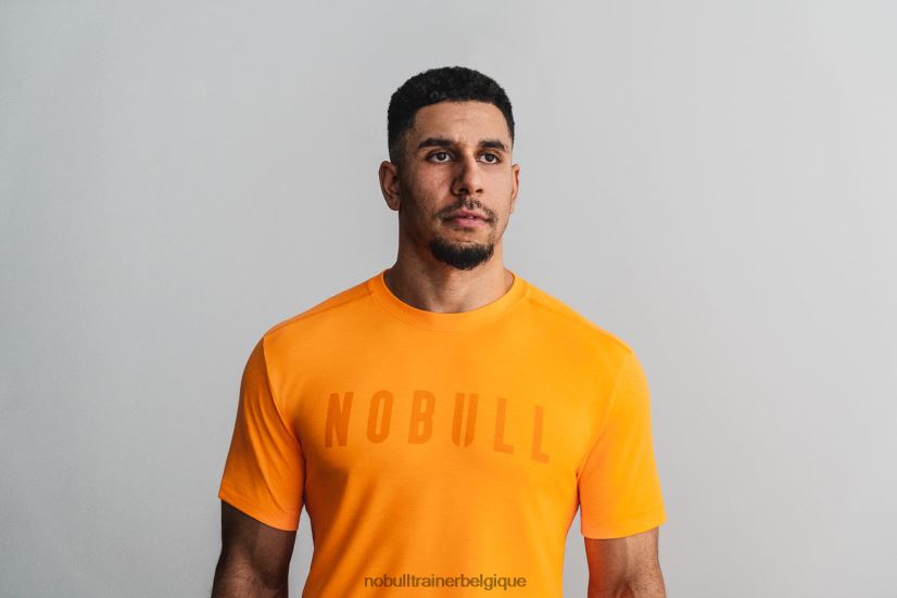 NOBULL tee-shirt homme (néon) orange88R8PT1062