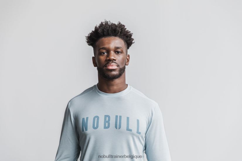 NOBULL tee-shirt à manches longues pour hommes ice88R8PT846