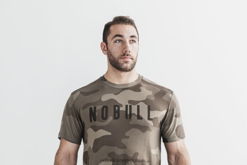 NOBULL tee-shirt pour hommes (camo) foncé88R8PT1042