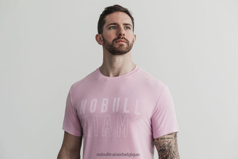 NOBULL tee-shirt pour hommes (miami)88R8PT1189