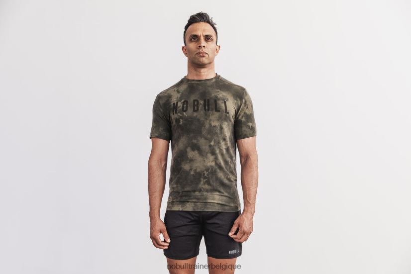 NOBULL tee-shirt pour hommes (tie-dye) armée88R8PT782