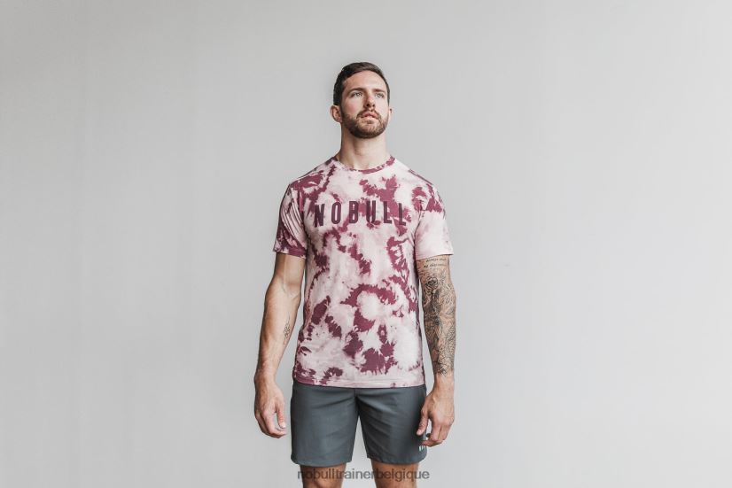 NOBULL tee-shirt pour hommes (tie-dye) poussiéreux88R8PT786