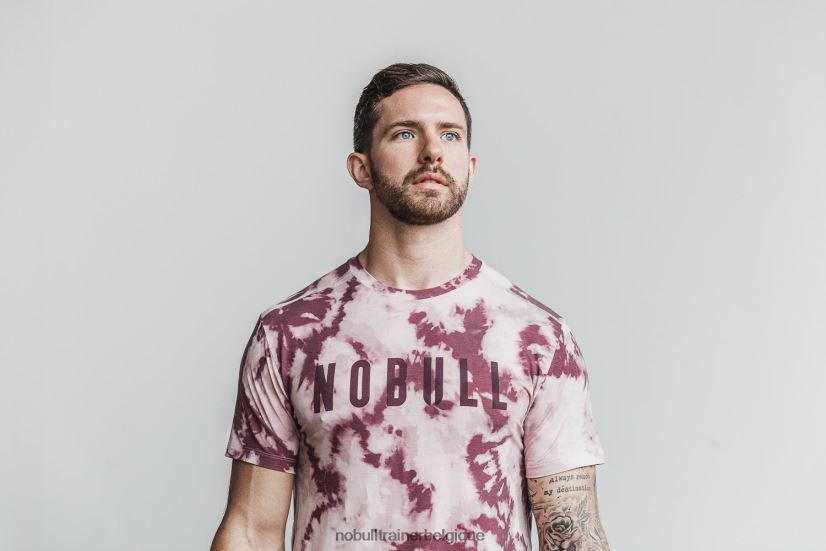 NOBULL tee-shirt pour hommes (tie-dye) poussiéreux88R8PT786