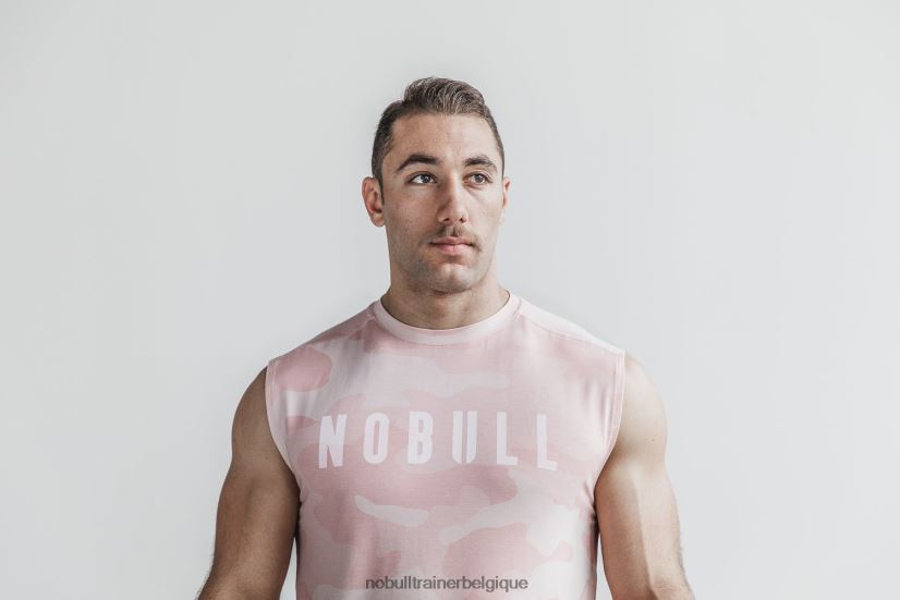 NOBULL tee-shirt sans manches pour hommes (camo) poussiéreux88R8PT1089