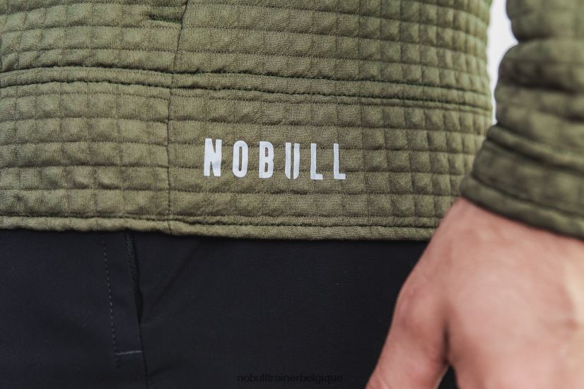 NOBULL veste matelassée zippée pour homme army88R8PT1222