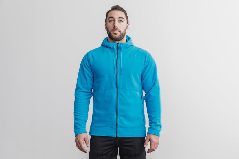 NOBULL veste zippée arctic pour hommes (néon) bleu88R8PT937