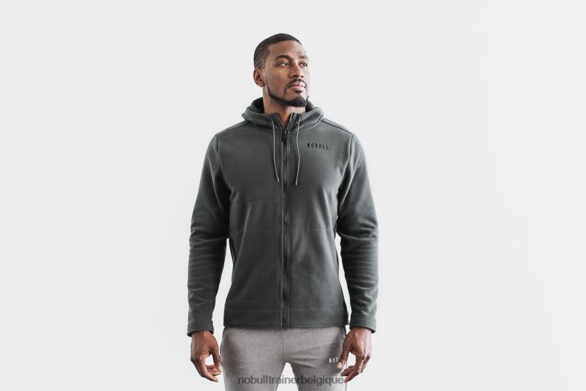 NOBULL veste zippée arctique pour homme foncé88R8PT1025