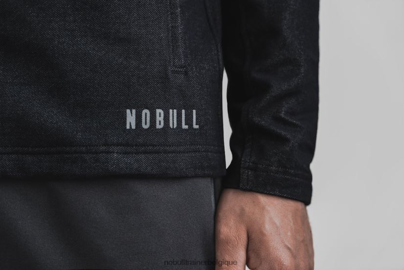 NOBULL veste zippée en sergé pour homme profonde88R8PT1229